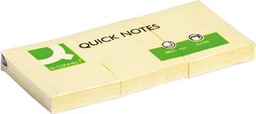 [TIM-KF10500] Quick Notes Q-Connect 38 x 51 mm 100 vel Geel (3)