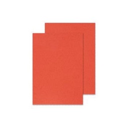 [TIM-KF00499] Dekblad Q-Connect A4 250 gr Leder Rood (100)