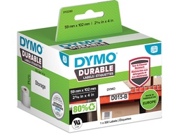 [DYM-2112290] Dymo LW etiket duurzaam 59x102mm (300)