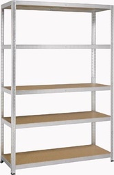 [TIM-615562] Rek Avasco Strong 175 metaal gegalvaniseerd 176x120x40cm met 5 legborden