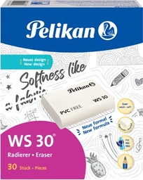 [TIM-606158] Gum Pelikan WS 30 wit (30)