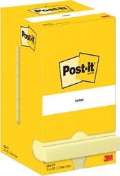 [TIM-7129160] Memoblok Post-It Notes 76x76mm 100vel geel (654M) (12)