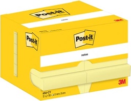 [TIM-7129170] Memoblok Post-It Notes 51x76mm 100vel geel (12)