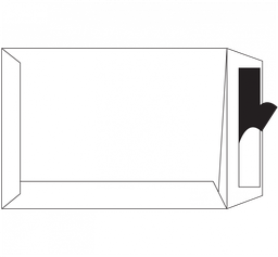 [ENV-Z60] Zakomslag 250X353mm wit + strip Z/V (250) - FSC Mix Credit