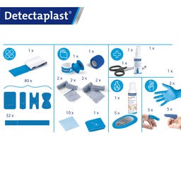 [TIM-90305] Navulling voor EHBO-koffer Detectaplast Medic Box Food L