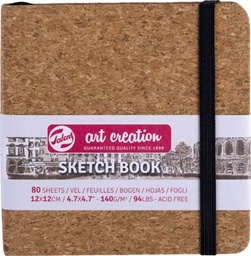 [TIM-9314054] Schetsboek Talens Art Creation Kurk 12x12cm bruin