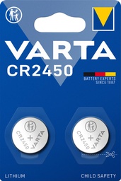 [TIM-64501] Knoopcelbatterij Varta Lithium CR2450 (2)