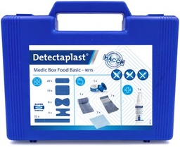 [TIM-9015] EHBO-koffer Detectaplast Medic Box Food Basic basiskoffer HACCP