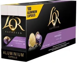 [TIM-86728] Koffiecapsules Douwe Egberts L'Or Espresso Lungo Profondo (100)