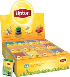 [TIM-7310560] Thee Lipton Variety Pack 12 smaken (180)