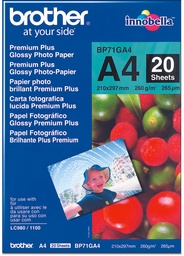 [TIM-BP71GA4] Fotopapier Brother glossy A4 260g (20)