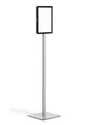 [DUR-501257] Vloerstandaard Durable Info Stand Basic A4 antraciet/grijs