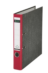 [ESS-10505025] Ordner Leitz 180° karton A4 50mm rood