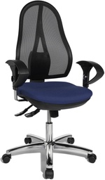 [TIM-OP290BL] Bureaustoel Topstar Open Point SY Deluxe blauw 