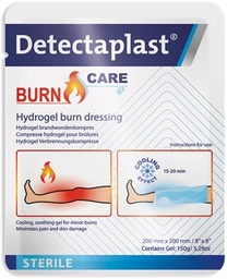 [TIM-9303] Burn Care hydrogel compres Detectaplast brandwonden 20x20cm