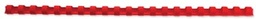 [ACCO-4028215] Bindrug GBC CombBind plastic 10mm rood (100)