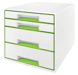 [ESS-52132054] Ladenblok Leitz WOW 4 laden wit/groen metallic (5213254)