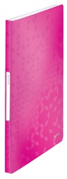 [ESS-46320023] Showalbum Leitz WOW PP A4 40 tassen roze metallic