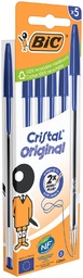 [TIM-516344] Balpen Bic Cristal medium blister blauw (5)