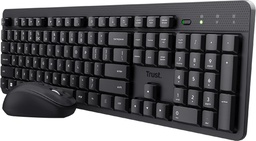 [TIM-25363] Deskset draadloos Trust Ody II stil toetsenbord en muis AZERTY zwart