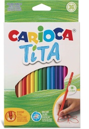 [TIM-42795] Kleurpotlood Carioca Tita assorti (36)