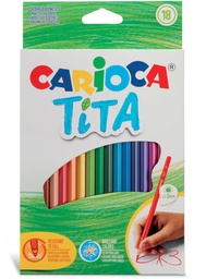 [TIM-42827] Kleurpotlood Carioca Tita assorti (18)