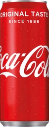 [TIM-T52077] Frisdrank Coca-Cola sleek blik 33cl (24)