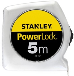 [TIM-33194] Rolmeter Stanley Powerlock 5mx19mm zilver