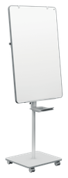 [ACCO-1915644] Whiteboard Nobo Move&Meet Mobiele Flipover staal 70x100cm wit