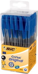 [TIM-8754001] Balpen Bic Cristal medium punt blauw (50)