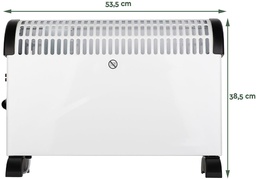 [TIM-8662603] Convector verwarming Brasq CH300 wit