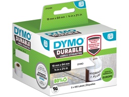 [DYM-2112284] Dymo LW etiket duurzaam 19x64mm (900)