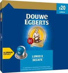 [TIM-4057027] Koffiecapsules Douwe Egberts Lungo Decaf (20)