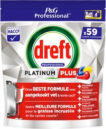 [TIM-6352895] Vaatwasmiddel Dreft Platinum Plus Lemon (59)