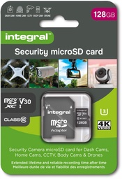 [TIM-8446861] Geheugenkaart micro SDXC Integral Security Class 10 V30 128GB