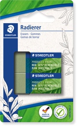 [TIM-2683BK2] Gum Staedtler Eco 43x19x13mm olijfgroen (2)