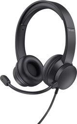 [TIM-25333] Headset Trust HS-150 zwart