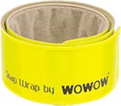 [TIM-W120030] Refelcterende band Wowow Snap Wrap Reflomax 38x3cm geel (2)