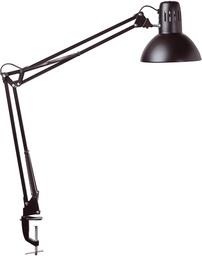 [TIM-8230590] Bureaulamp MAUL Study metaal excl.lamp met tafelklem zwart