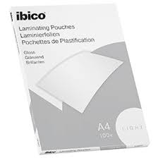 [ACCO-627308] Lamineerhoes Ibico Basics Light Gloss A4 2x65 micron (100)