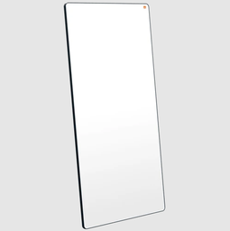 [ACCO-1915564] Whiteboard Nobo Move&Meet afneembaar en draagbaar 180x90cm frame zwart