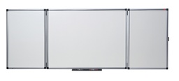 [ACCO-41138303] Whiteboard Nobo Prestige Email magnetisch uitklapbaar 120x150/300cm