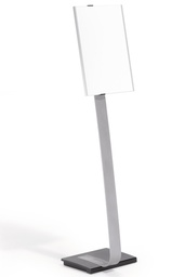 [DUR-481323] Vloerstandaard Durable Info Sign A3 metaal/zilver (D481323)