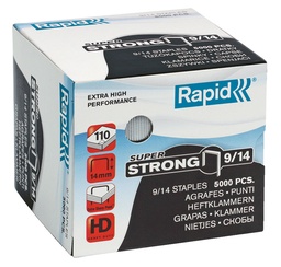 [ESS-24871500] Nietjes Rapid Extra High Performance Super Strong 9/14 gegalvaniseerd (5000)