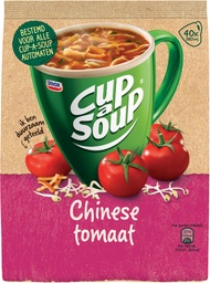 [TIM-140920] Soep voor automaten Cup-a-Soup vending 140ml 40 porties Chinese tomaat