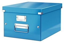 [ESS-60440036] Opbergdoos Leitz Click&Store WOW PP A4 blauw metallic (6044036)