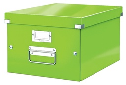 [ESS-60440054] Opbergdoos Leitz Click&Store WOW PP A4 groen metallic (6044054)