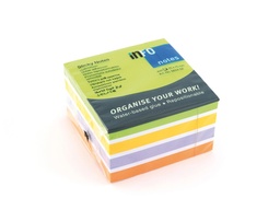 [IN1-5654-52] Memoblok Info Notes Brilliant Sticky 75x75mm 450vel assorti GGPO