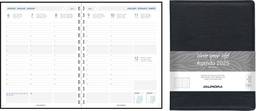 [AGE-2918P] Agenda Aurora Business 29P Finesse 175x225mm zestalig zwart 2025 1 week/2 pagina's