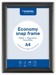 [TIM-355096] Kliklijst Europel Economy A4 rand 25mm zwart